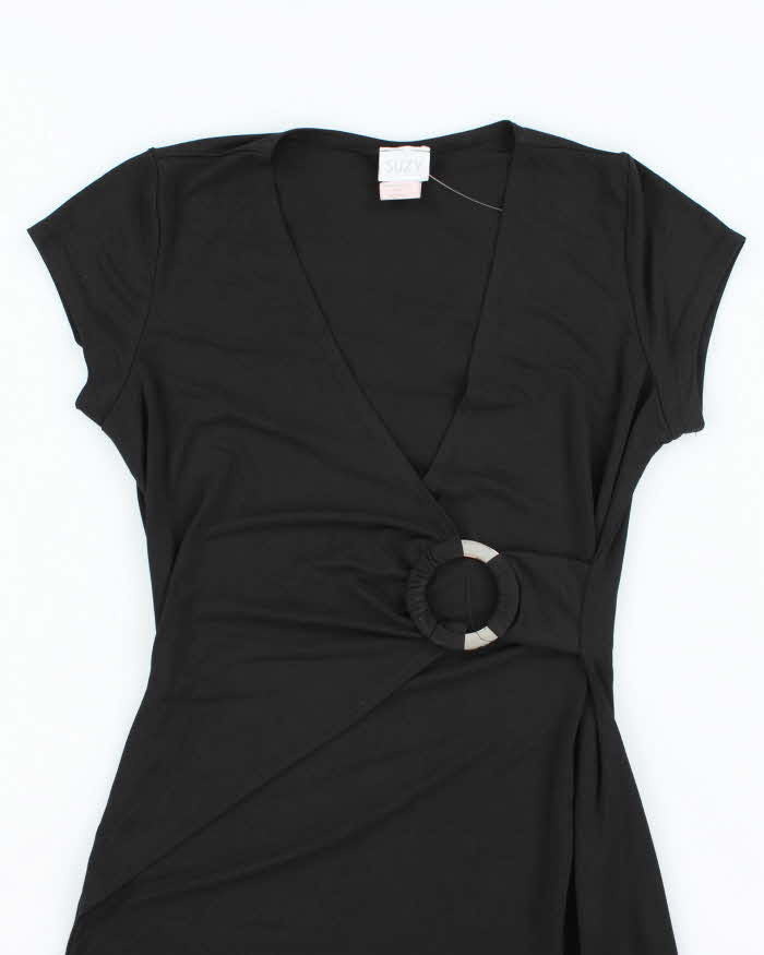 Vintage Y2k 00s Suzy O Ring Midi Dress - S