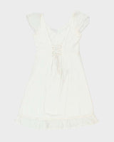 Vintage Meadow Lane Flowy Dress - L