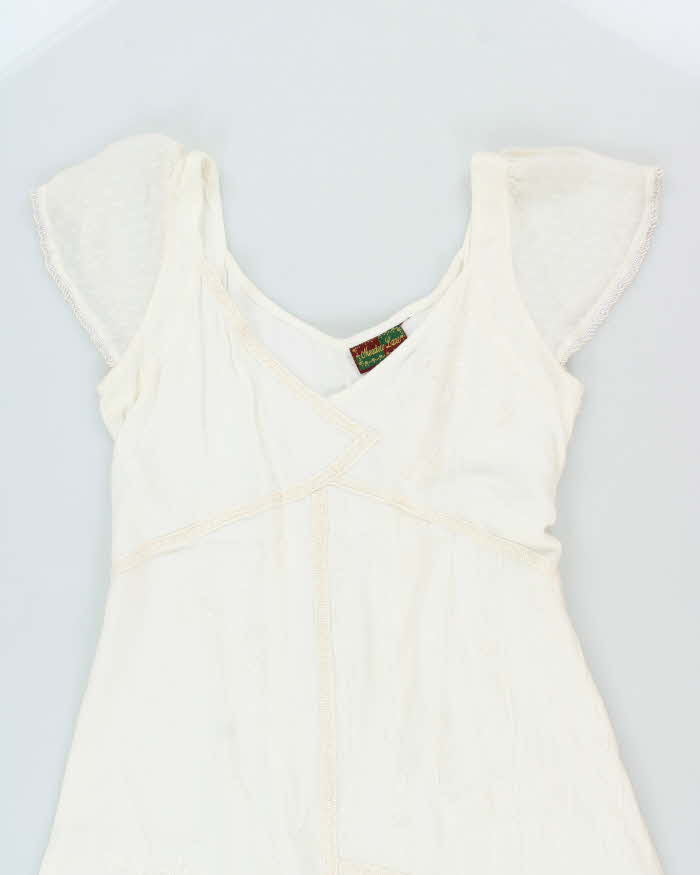 Vintage Meadow Lane Flowy Dress - L