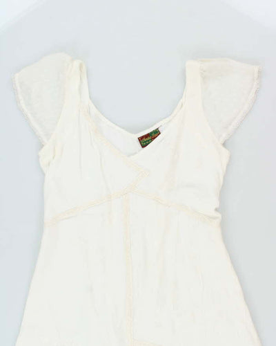 Vintage Meadow Lane Flowy Dress - L