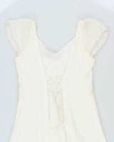 Vintage Meadow Lane Flowy Dress - L