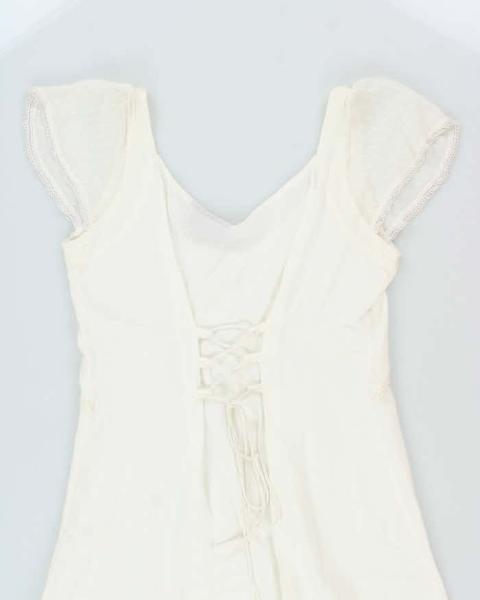 Vintage Meadow Lane Flowy Dress - L