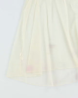 Vintage 90s Mesh Sip Mini Dress - XS