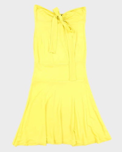 Vintage Y2k 00s Morgan De Toi Yellow Dress - M