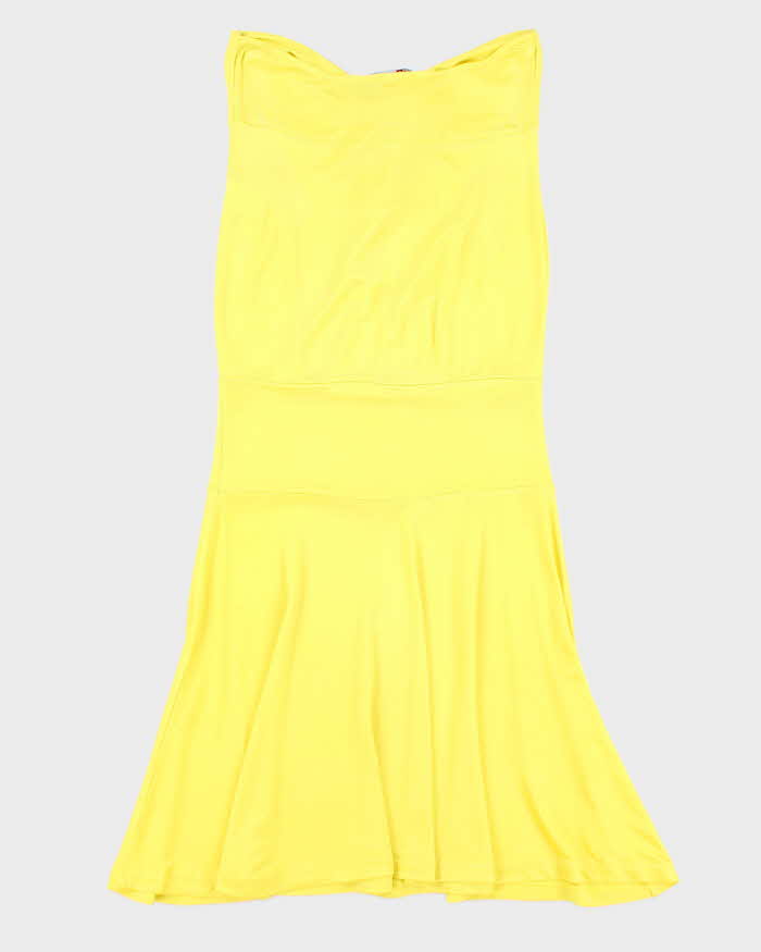 Vintage Y2k 00s Morgan De Toi Yellow Dress - M