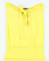 Vintage Y2k 00s Morgan De Toi Yellow Dress - M