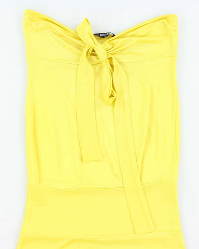 Vintage Y2k 00s Morgan De Toi Yellow Dress - M