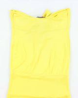 Vintage Y2k 00s Morgan De Toi Yellow Dress - M