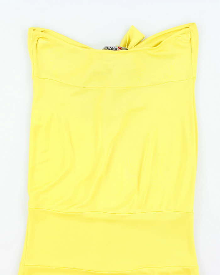 Vintage Y2k 00s Morgan De Toi Yellow Dress - M