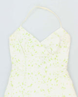 Vintage Y2k 00s Final Touch Halter Neck Dress - S