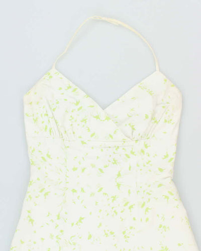 Vintage Y2k 00s Final Touch Halter Neck Dress - S