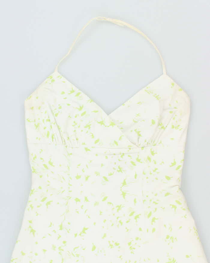 Vintage Y2k 00s Final Touch Halter Neck Dress - S