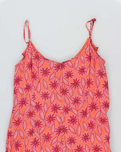 Vintage Y2k 00s Tristan & Iseut Floral Dress - L