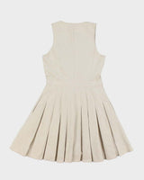 Vintage Y2k 00s Armani Exchange Pleated Zip-Up Dress - S