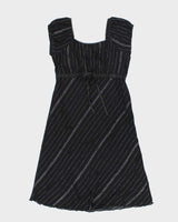 Vintage Y2k 00s No Boundaries Black Dress - S