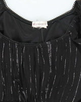 Vintage Y2k 00s No Boundaries Black Dress - S