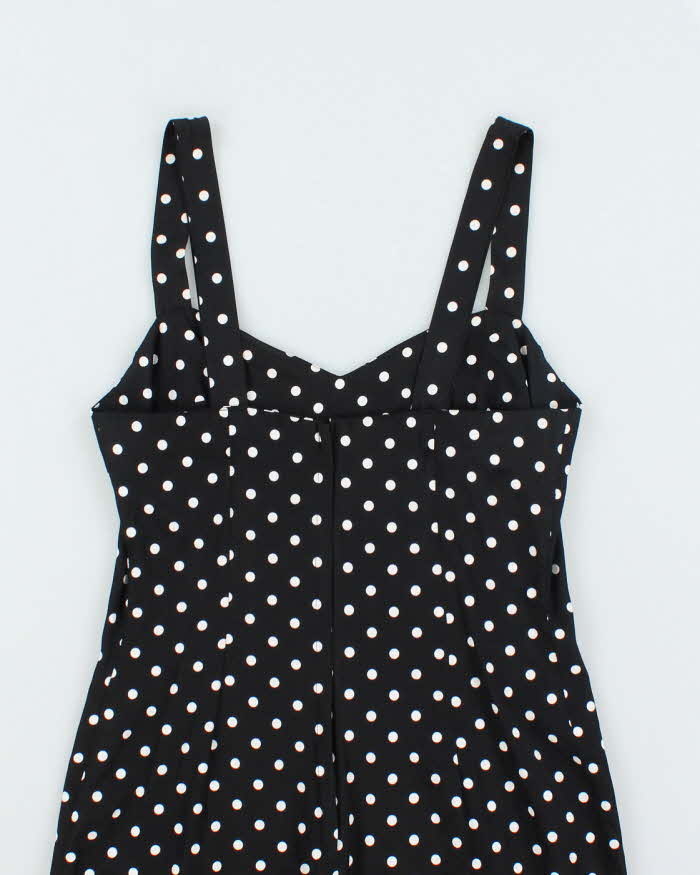 Vintage Y2k 00s Paris Blues Polka Dot Dress - M