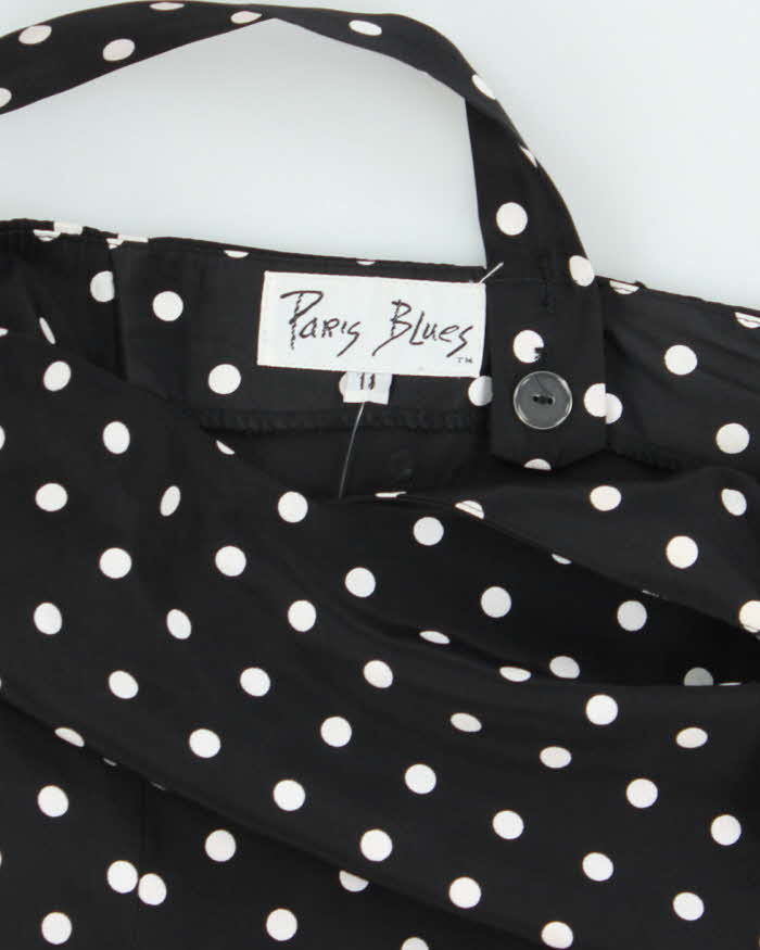 Vintage Y2k 00s Paris Blues Polka Dot Dress - M