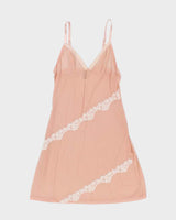 Vintage Y2k 00s Donna L'oren Mesh Slip Dress - S
