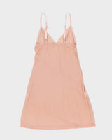 Vintage Y2k 00s Donna L'oren Mesh Slip Dress - S