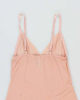 Vintage Y2k 00s Donna L'oren Mesh Slip Dress - S