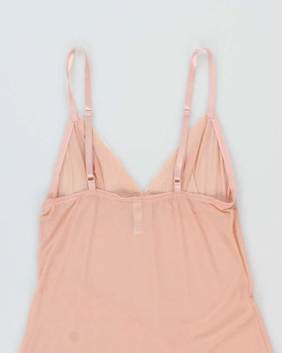 Vintage Y2k 00s Donna L'oren Mesh Slip Dress - S