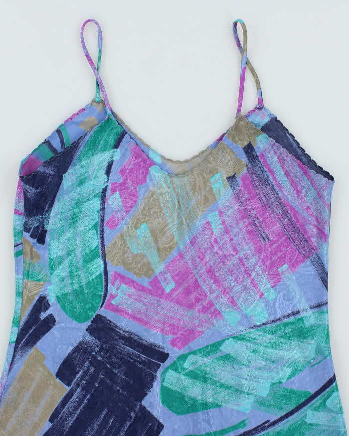 Vintage 90s Lindsey Roscoe Slip Dress - S