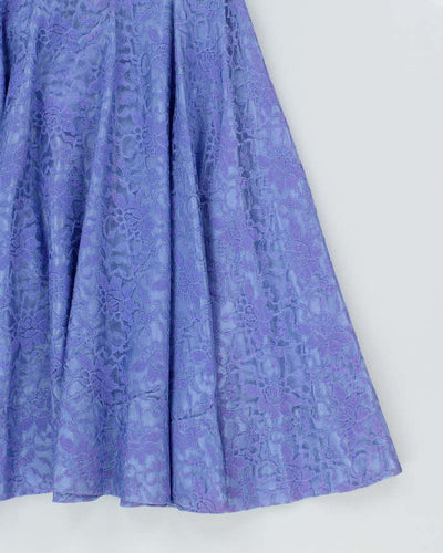 Vintage 50s Ann Kauffman Lace Dress - L