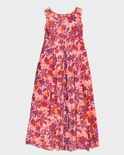 Vintage 60s Candy Casuals Hawaiian Print Dress - M