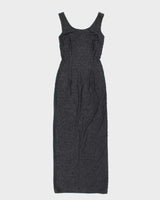 Vintage 90s Chory Beaded Maxi Dress - XS