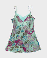 Vintage Y2k 00s Victoria's Secret Silk Sheer Slip Dress - S