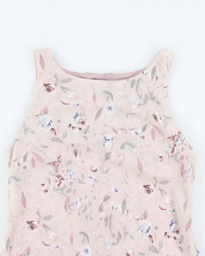 Vintage 90s All That Jazz Floral Dress - S