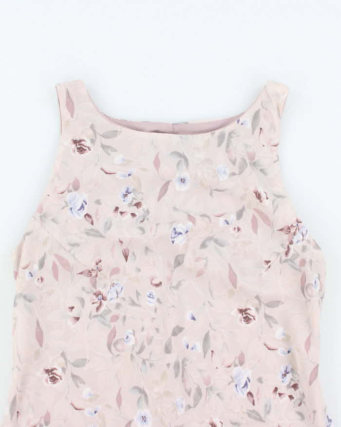 Vintage 90s All That Jazz Floral Dress - S