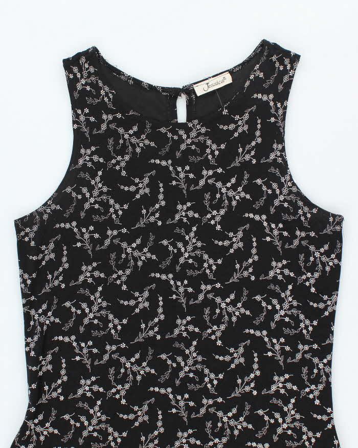 Vintage 90s Jessica Floral Dress - M
