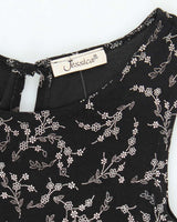 Vintage 90s Jessica Floral Dress - M