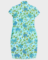 Vintage 60s Cheongsam Dress - S