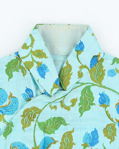 Vintage 60s Cheongsam Dress - S