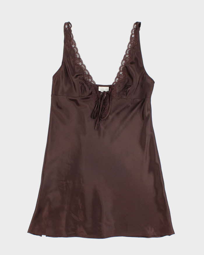 Vintage Y2k 00s La Senza Satin Slip Dress - M