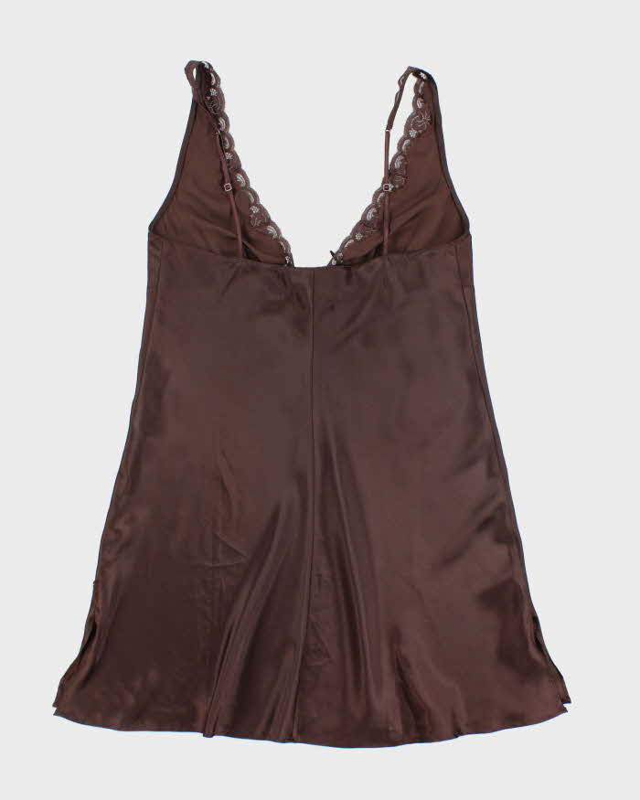 Vintage Y2k 00s La Senza Satin Slip Dress - M