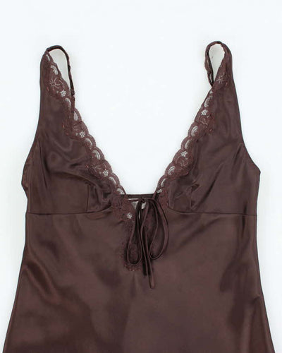 Vintage Y2k 00s La Senza Satin Slip Dress - M
