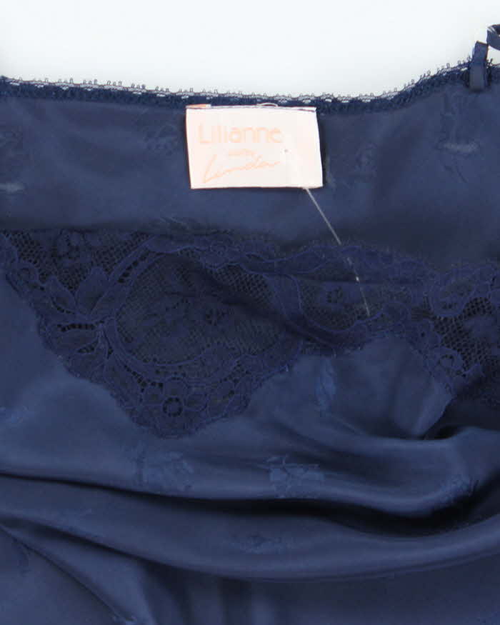 Vintage 90 Liz Claiborne Satin Slip Dress - M