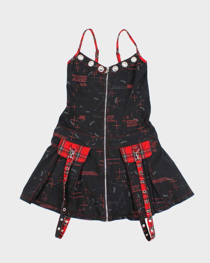 Vintage Y2k 00s G.L.P Zip-Up Dress - S