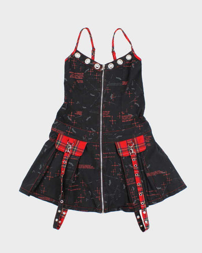 Vintage Y2k 00s G.L.P Zip-Up Dress - S