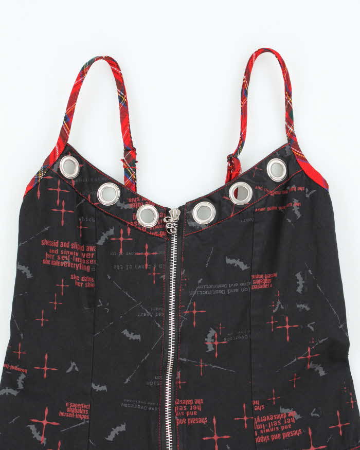 Vintage Y2k 00s G.L.P Zip-Up Dress - S