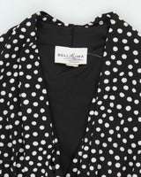 Vintage Y2k 00s Bellissima Polka Dot Dress - M