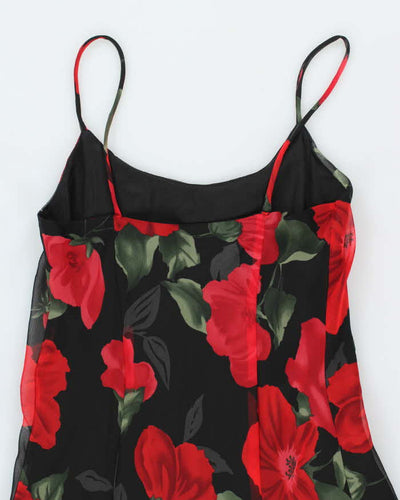Vintage 90s Jessica Floral Dress - S