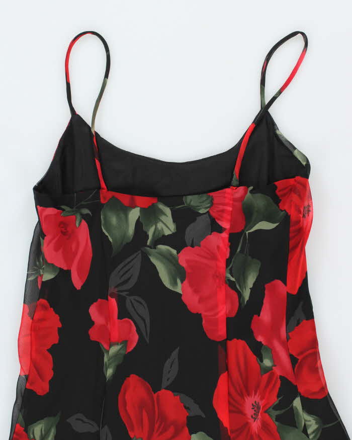 Vintage 90s Jessica Floral Dress - S