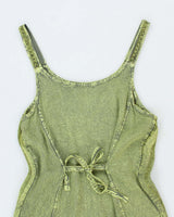 Vintage 90s Model France Green Dress - M