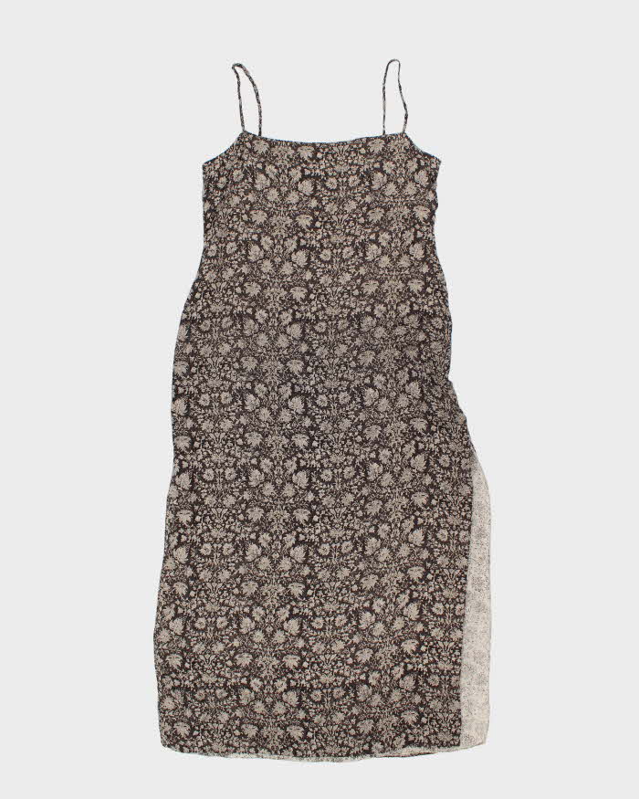 Vintage 90s Anne Klein Silk Dress - M