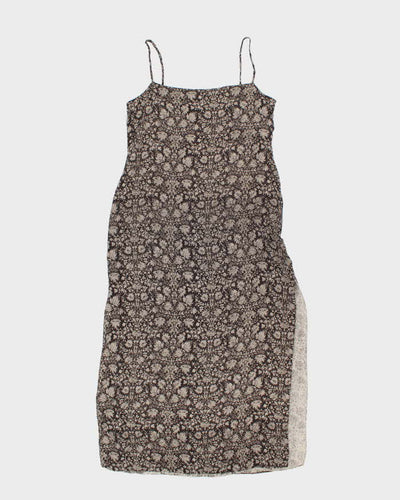 Vintage 90s Anne Klein Silk Dress - M